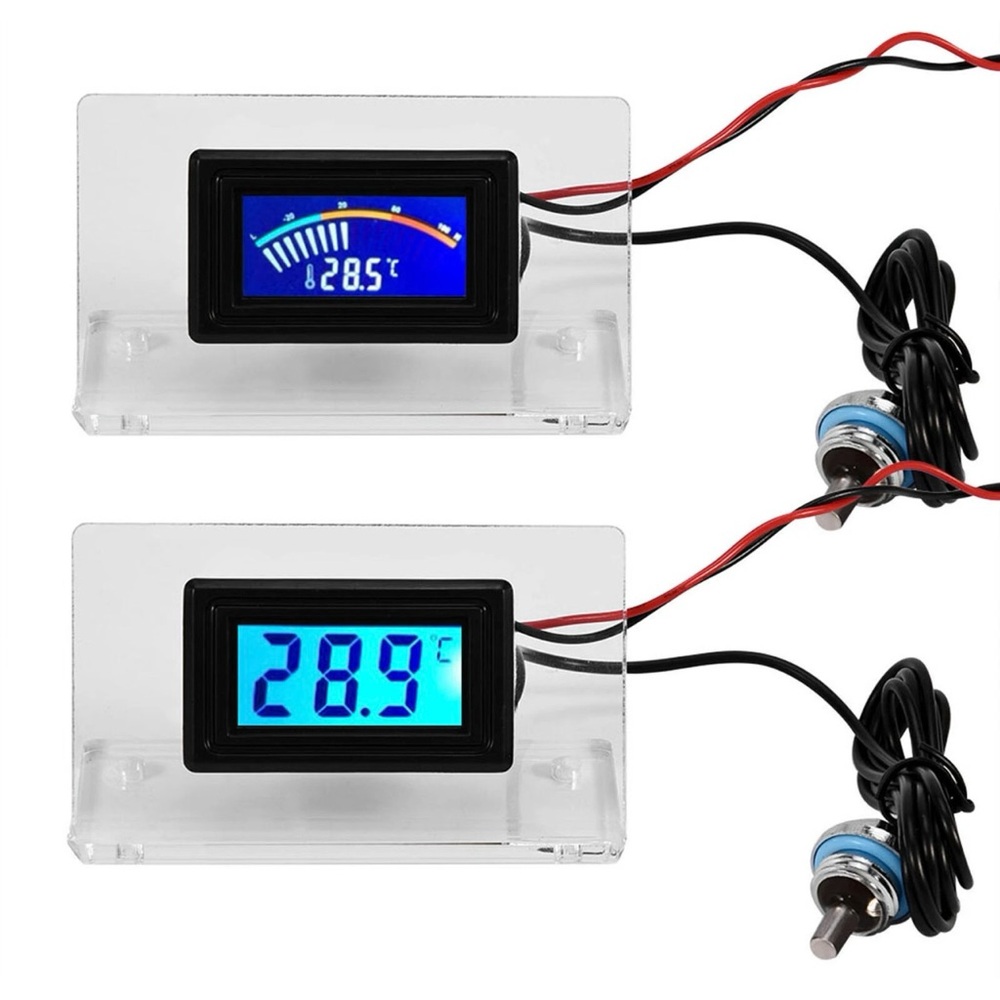 PC Computer Water Cooling Temperature Detector Digital / Dial Thermometer LCD